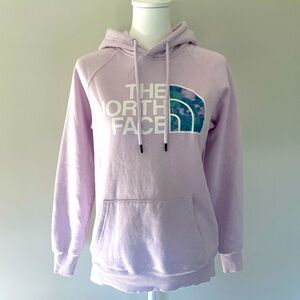 North Face Half Dome Hoodie - Lavender Fog